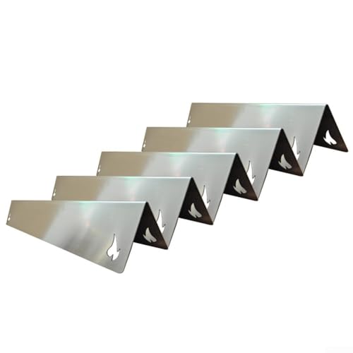 Entgoinggo Ersatz-Gewürzstäbe für Weber für Spirit 2 Series Grills Edelstahl Hitzeschild Teile E310 S310 E320 S320 E330 S330 von Entgoinggo