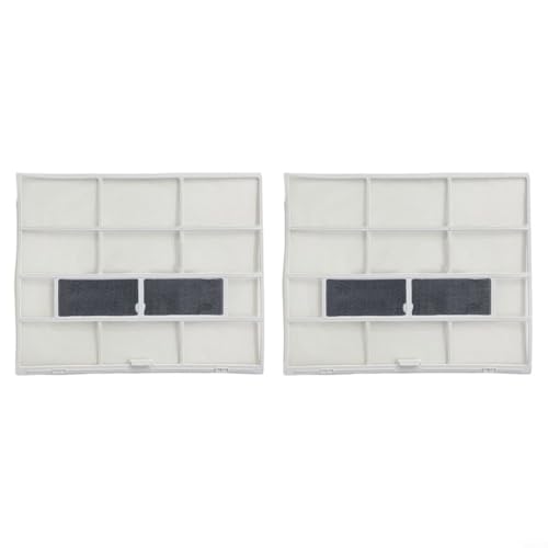 Entgoinggo Für Klimaanlagen-Staubschutz, 2 Stück Innengeräte-Filterzubehör für effektive Staubkontrolle und verbesserte Luft (31,2 x 25,7 cm) von Entgoinggo