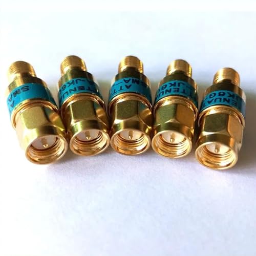 Entgoinggo Für SMA RF Dämpfungsglied Kupferkonstruktion mit Leistung von bis zu 2 W und mehreren DB-Optionen erhältlich (15 dB) von Entgoinggo