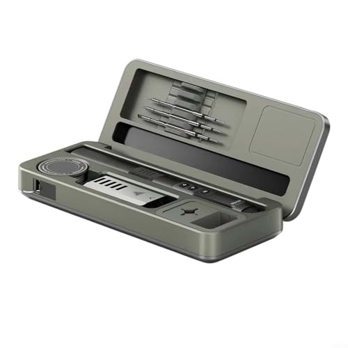 Entgoinggo HS-02 Smart Lötkolben Mobile Werkbank Aufbewahrungsbox Set mit PD/QC/DC Multi-Protokoll Netzteil (HS-02A Standard) von Entgoinggo