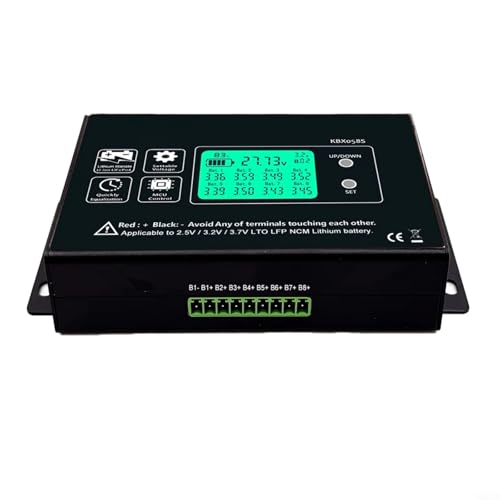 Entgoinggo KBX058S Battery Balancer, 8S 2.5V 3.2V 3.7V Lithium Pack Equalizer 5A Active Voltage Balancer LCD Display Reverse Protection Entgoinggo KBX058S Battery Balancer, 8S 2.5V 3.2V 3.7V Lithium Pack Equalizer 5A Active Voltage Balancer LCD Display Reverse Protection von Entgoinggo
