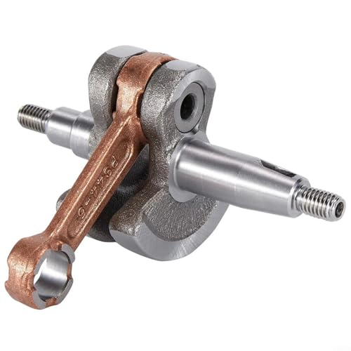 Entgoinggo Kettensägen-Kurbelwelle Ersatz für 40-5 und 44-5 Motorsense Motor, Kettensägen-Zubehör für verbesserte Kraftübertragung (44-5) von Entgoinggo