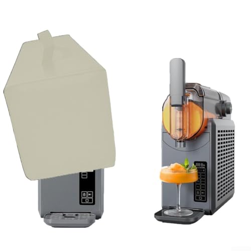 Entgoinggo Küchengeräte-Abdeckung für NJ SLUSHi für FS300 Getränkemaschine, wasserdicht, staubdicht, 420D Oxford-Tuch, Schutzhülle (beige) von Entgoinggo