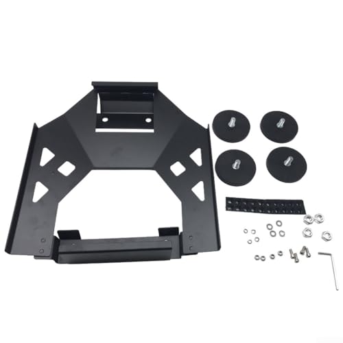 Entgoinggo Magnetische Dachhalterung für Starlink Mini-Antenne 304 Edelstahl schwarz Montagefuß für Camper Vans Boote von Entgoinggo