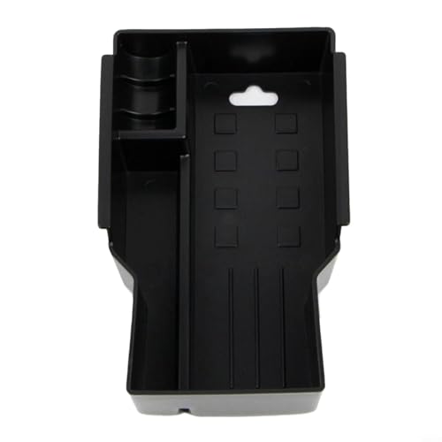 Entgoinggo Mittelkonsolen-Organizer, Auto-Mittelkonsole Armlehne Aufbewahrungsbox für SX4 S-Cross 2014–2020 Kunststoff-Armlehnen-Organizer-Tablett von Entgoinggo