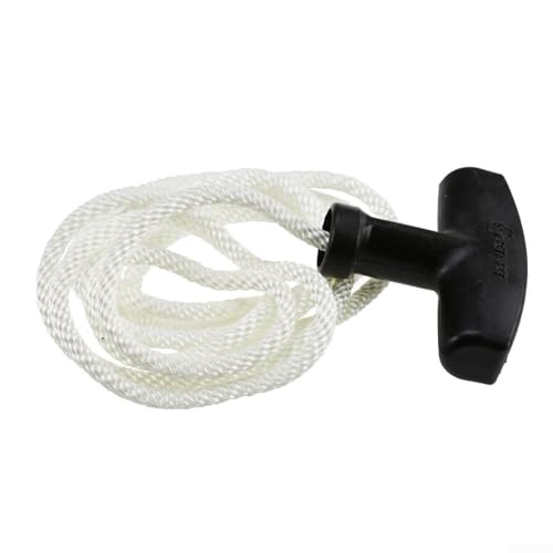 Entgoinggo Motorteile Startergriff mit Schnur für Rasenmäher sorgt für optimale Funktion (4 mm) von Entgoinggo