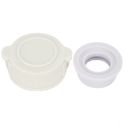 Entgoinggo Pool-Ersatzkappe, Auspuffventilkappe, Gartenbewässerungsausrüstung, Auspuffventil mit Unterlegscheiben jetzt erhältlich (1 Set) von Entgoinggo