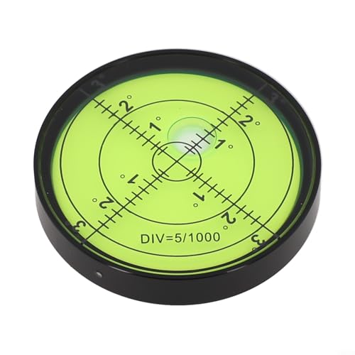 Entgoinggo Präzisions-Wasserwaagen-Bubble-Werkzeug, 60 x 10 mm, zum Nivellieren von Haushaltsgeräten und Maschinen (B) von Entgoinggo