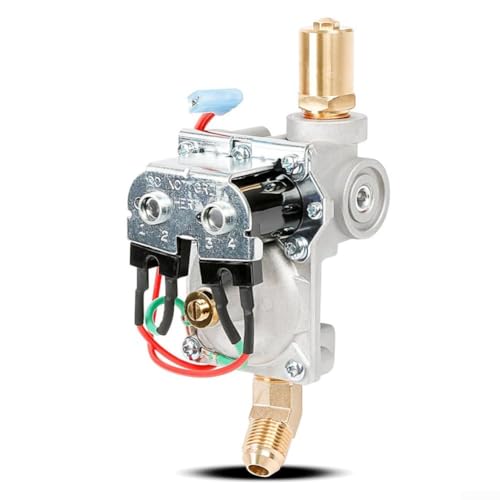 Entgoinggo RV Warmwasserbereiter Gasventil 92089 Metall-Magnetspule für 10 Gallonen G10-1E G10-2E GC10A-4E Serie OEM 93844 Ersatz von Entgoinggo