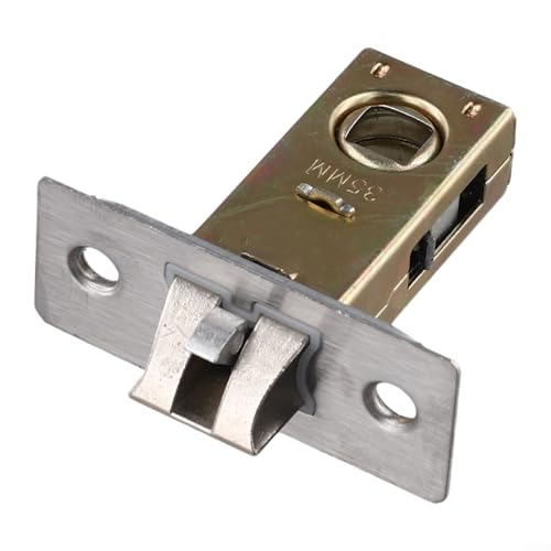 Entgoinggo Rohrriegel für Innentür mit Gabel-Design, wendbar, passend für linke und rechte Öffnung (35 mm) von Entgoinggo