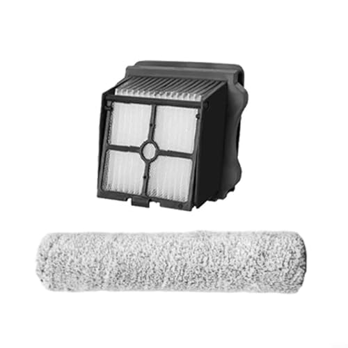 Entgoinggo Rollenbürste und Filter-Ersatz-Set für Tineco IFloor 3 Breeze Plus Nass- und Trockensauger, waschbar und wiederverwendbares Zubehör von Entgoinggo