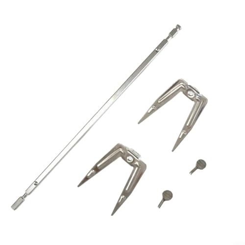Entgoinggo Rotierende Gabel-Komponente für Bratenschaft – für Elektroofen und Luftfritteuse (26 cm) von Entgoinggo