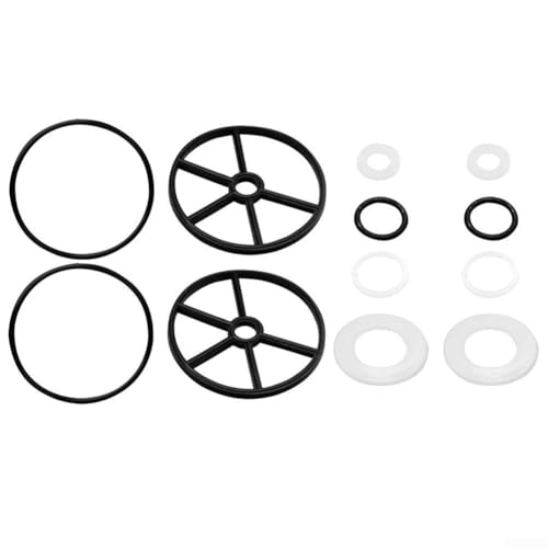 Entgoinggo SP0714T Ventildichtungs-O-Ring-Set für Vari-flo XL Multiport-Umstellventile 1-1/2 Spinnendichtung, Ersatz-Set Schwimmbad-Filterteile (B-2 Set) von Entgoinggo