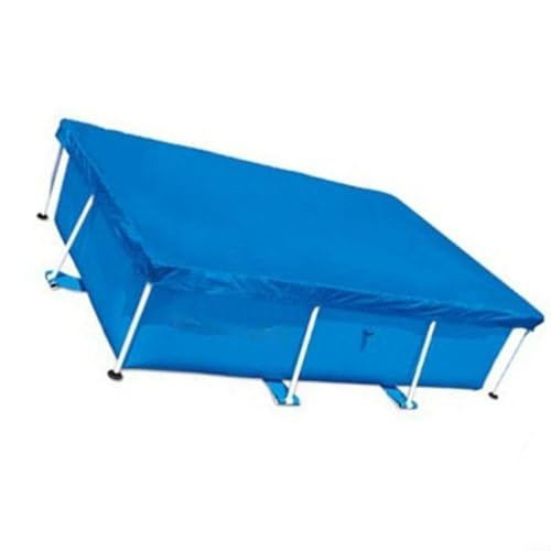 Entgoinggo Schwimmbadabdeckung, staubdichtes Pooltuch, wasserdicht, Polyethylen-Schwimmbad-Auskleidung, Bodentuch, Schutzhülle für oberirdische Pools (260 x 170 cm Abdeckung) von Entgoinggo