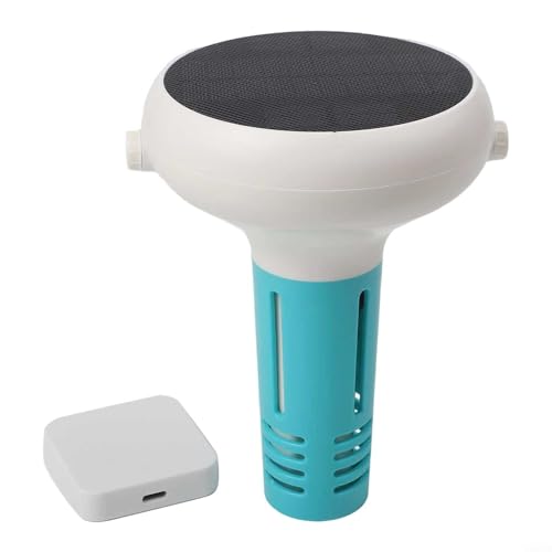 Entgoinggo Smart WiFi Solar Wasserqualitätstester PH ORP Pool Salzgehalt Tester für Gateway mit benutzerdefinierten Alerts und Echtzeitüberwachung für Pool Entgoinggo Smart WiFi Solar Wasserqualitätstester PH ORP Pool Salzgehalt Tester für Gateway mit benutzerdefinierten Alerts und Echtzeitüberwachung für Pool von Entgoinggo