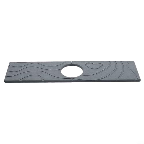 Entgoinggo Spritzschutz für Küchenspüle, super saugfähige Stein-Trockenmatte für den praktischen Gebrauch in Küche oder Badezimmer (40 x 10 cm) von Entgoinggo