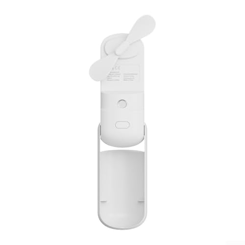 Entgoinggo USB-Handsprühventilator für den Außenbereich, Hydratation und Befeuchtung für einfachen Transport und Hydratation (weiß) von Entgoinggo