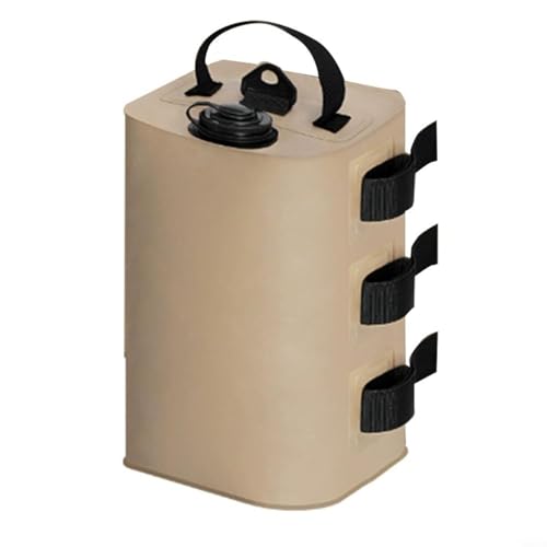 Entgoinggo Wassergewichtssäcke für Pavillons, 10 l, für Outdoor-Zelte, Vordächer, Pavillons, mehrfarbiges Design (Khaki) von Entgoinggo