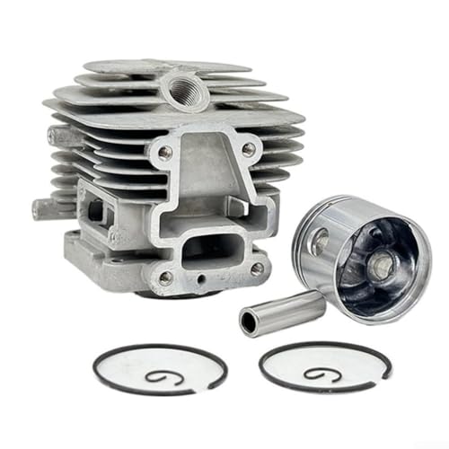 Entgoinggo Zylinderkolben-Kit 11005-2165 Rasenmäher-Teile für Kawasaki TJ45 Motor Ersatz Gartenwerkzeug Zubehör Stahl Kit von Entgoinggo
