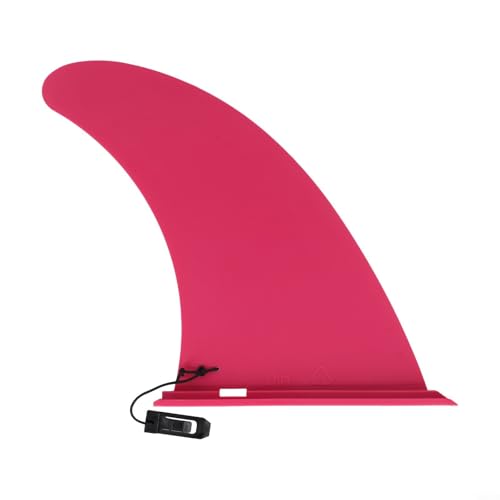 Essential 22,9 cm Surf Tail Fin Boost Tracking auf Paddelbrettern und Kajaks, einfach zu entfernen und zu installieren, Rosa von Entgoinggo