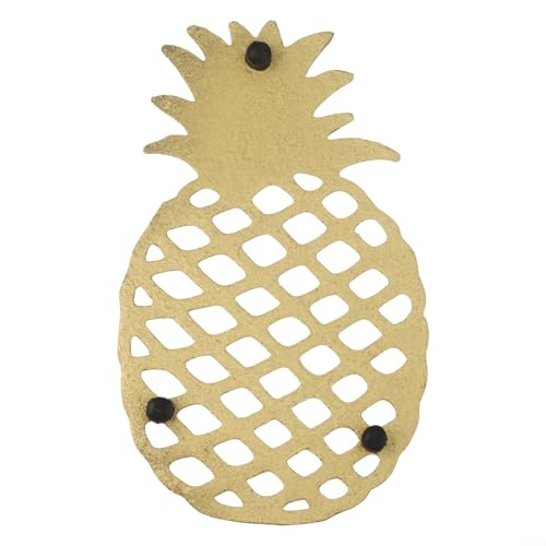Essential Gusseisen-Untersetzer mit Ananas-Motiv schützt Oberflächen und verbessert gleichzeitig die Küchendekoration von Entgoinggo