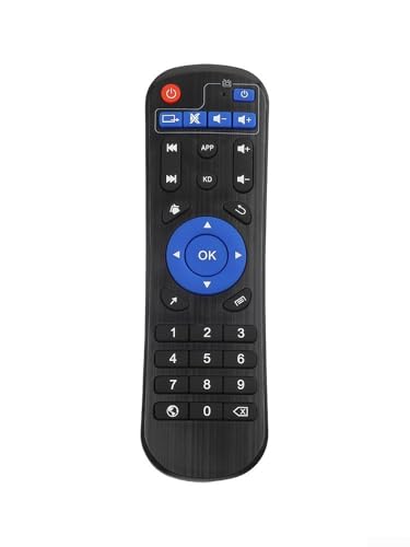 Fernbedienung mit lernender Infrarot-Technologie für TV-Boxen der Max-Serie, kompaktes Design und benutzerfreundlich für einfache Bedienung (für T95) von Entgoinggo