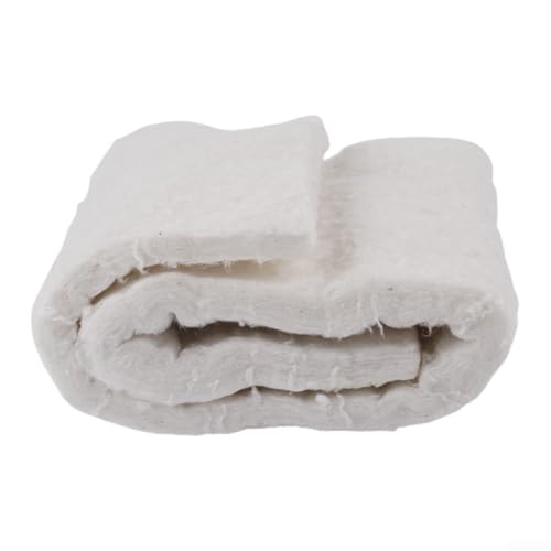 Firebox Sicherheitsverbesserung Calcium-Magnesium-Silikatfasern für verbesserte Brenndauer (30 x 10 x 1 cm) von Entgoinggo