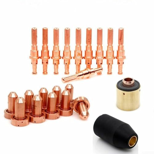 Für Plasmabrenner Verbrauchsmaterialien für thermische Dynamik für SL60 22-teiliges Set mit Elektrode Ref 9 8215 und Düse Ref 9 8207 Für Plasmabrenner Verbrauchsmaterialien für thermische Dynamik für SL60 22-teiliges Set mit Elektrode Ref 9 8215 und Düse Ref 9 8207 von Entgoinggo