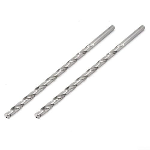 HSS-Bohrer, 300 mm, für Holz, Kunststoff, Aluminium, zuverlässiges und effektives Werkzeug für präzise Bohraufgaben (10 mm), 2 Stück von Entgoinggo