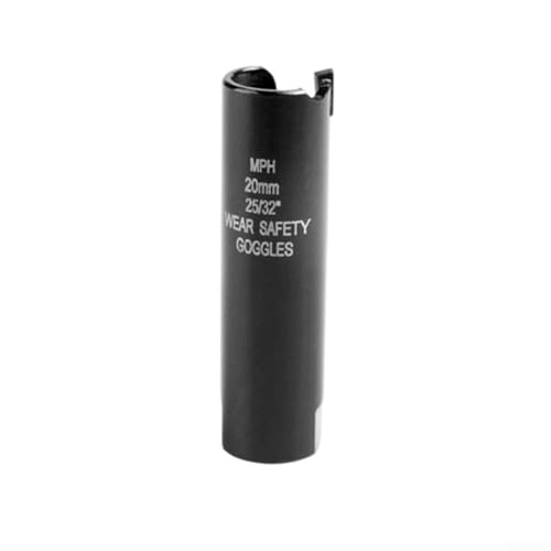 Hartmetalllegierung Lochschneiderbohrer geeignet für Weichholz für Aluminium-Kunststoffplatten, Gipskartonplatten, dünne PVC-Platten, Verbundschneiden (20 mm) von Entgoinggo