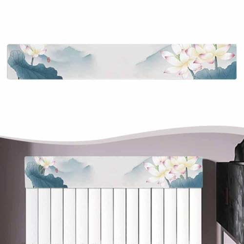 Heizkörper-Staubschutz mit weichem Samtmaterial, funktionaler und stilvoller Heizungsschutz, widersteht Verblassen und Verschleiß, geeignet für mehrere Raumstile (100 cm) von Entgoinggo