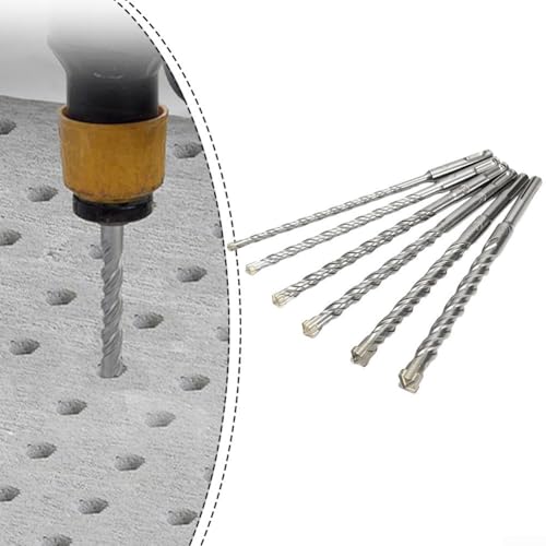 Hohe Effizienz für SDS Plus Bohrer, Vollhartmetall für harte Materialien wie Beton und Stein, entwickelt für optimale Leistung (10 x 460 mm) von Entgoinggo