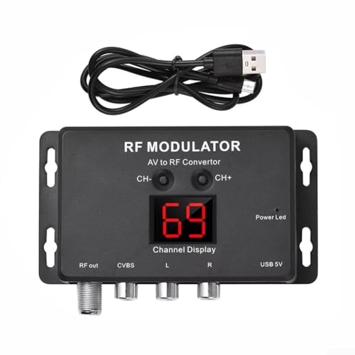 Home AV RF Modulator unterstützt mehrere Formate und Konfigurationen für den Heimgebrauch von Entgoinggo