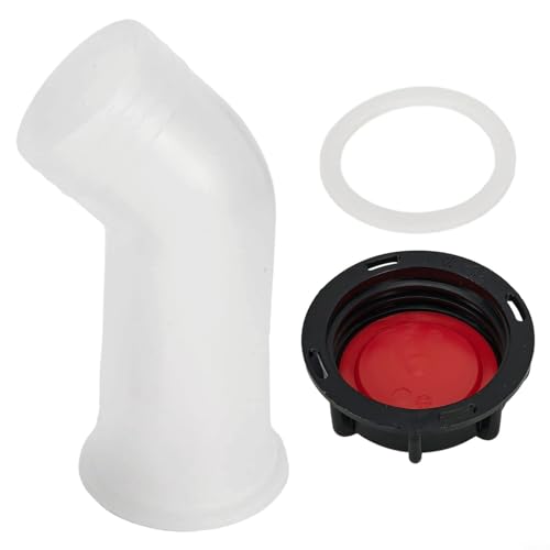IBC Container-Adapter mit 60 mm Auslauf perfekt für Regenwassernutzungssysteme (schwarz) von Entgoinggo