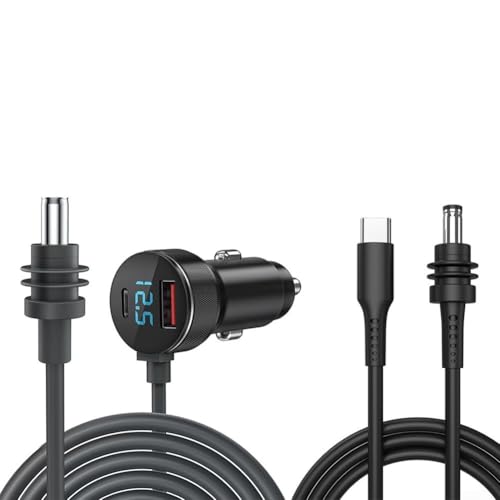 Kfz-Ladegerät mit mehreren Anschlüssen für Starlink Mini mit 25,6 m DC-Kabel und Schnellladefunktion Kfz-Ladegerät mit mehreren Anschlüssen für Starlink Mini mit 25,6 m DC-Kabel und Schnellladefunktion von Entgoinggo