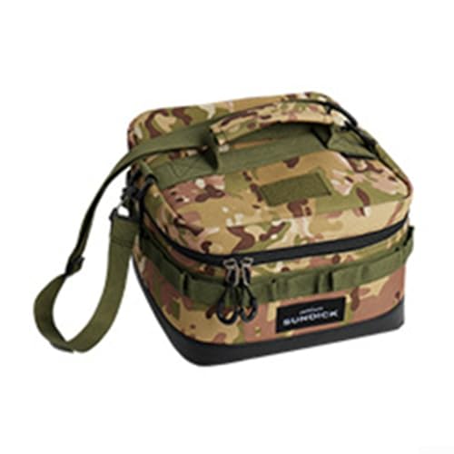 Kühltasche aus 900D Oxford-Stoff, wasserabweisend und multifunktionales Design (Dschungel) von Entgoinggo