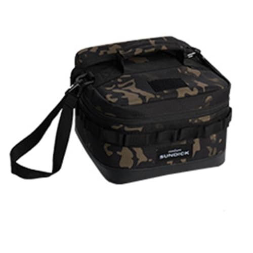 Kühltasche aus 900D Oxford-Stoff, wasserabweisend und multifunktionales Design (Tarnmuster) von Entgoinggo