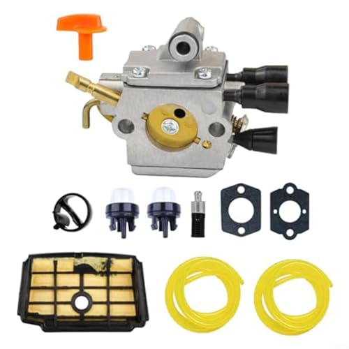 Luftfilter Vergaser Ersatz MS194T Vergaser Tune-Up Kit 1137-120-0621 für Kettensäge Motor Leistungssteigerung umfassendes Set von Entgoinggo