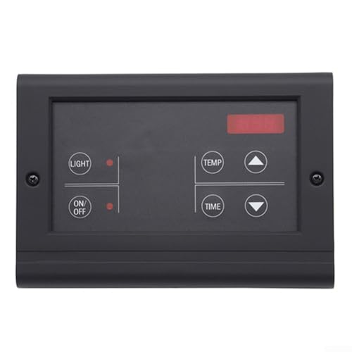 Multifunktionaler digitaler Sauna-Controller mit 12-Stunden-Timer und Kompatibilität mit verschiedenen Saunaheizungen Multifunktionaler digitaler Sauna-Controller mit 12-Stunden-Timer und Kompatibilität mit verschiedenen Saunaheizungen von Entgoinggo