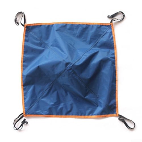 Outdoor Zelt Baldachin Plane Dachabdeckung Wasserdicht Schutz für Camping 56x56cm (Blau) von Entgoinggo