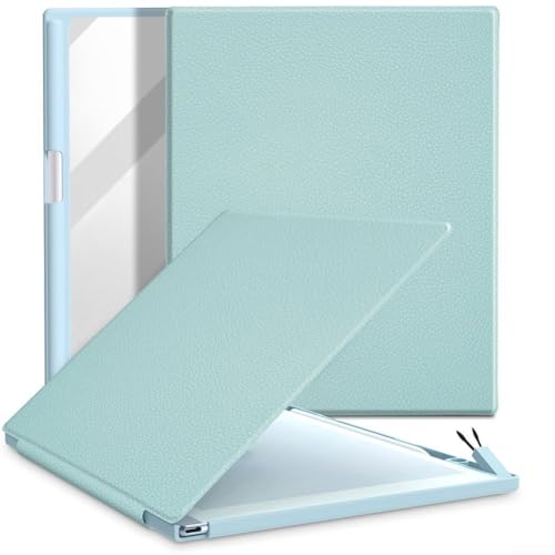 Paper Pro 11 8 Zoll Tablet Schutzhülle Slim Case mit Auto SleepWake und Stifthalter PU Hartschale Kratzfest (Grün) von Entgoinggo