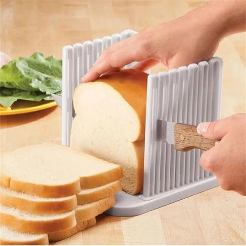 Rechteckiger Brotschneider, Toastbrot-Schneider, Profi-Brotschneider, Schneidehilfe, Brot, Küchenwerkzeuge von Entgoinggo