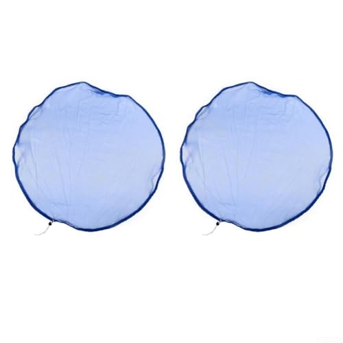 Regentonne mit verstellbarem Gummiband, feinmaschige Abdeckungen zum Schutz von Wasserspeichertanks vor Blättern, Insekten und Schmutz, Blau, 2 Stück Regentonne mit verstellbarem Gummiband, feinmaschige Abdeckungen zum Schutz von Wasserspeichertanks vor Blättern, Insekten und Schmutz, Blau, 2 Stück von Entgoinggo