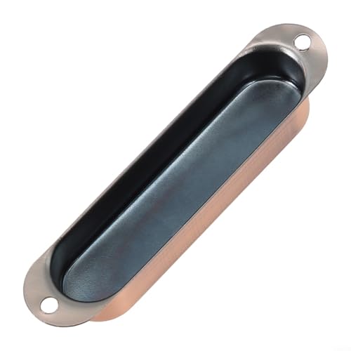 Rüsten Sie Ihre Gitarre mit dieser Packung mit drei Single Coil Tonabnehmerabdeckungen auf (Gold) von Entgoinggo