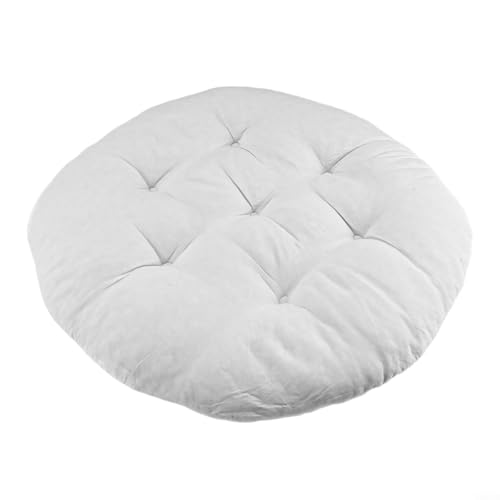 Runder Schaukelstuhl für gemütliche Momente, hergestellt aus Polyester und PP-Baumwolle (H) von Entgoinggo