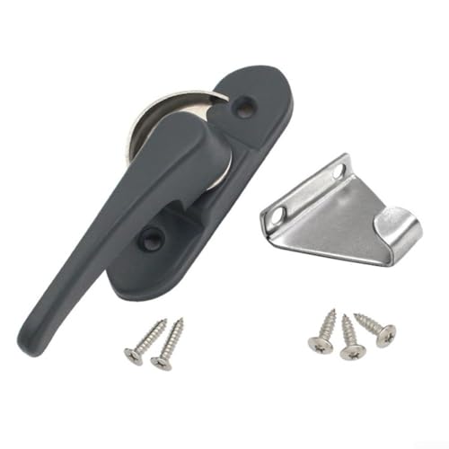 Schlankes Design für Fenstersicherheits-Hardware mit benutzerfreundlicher Montageanleitung (grau) von Entgoinggo