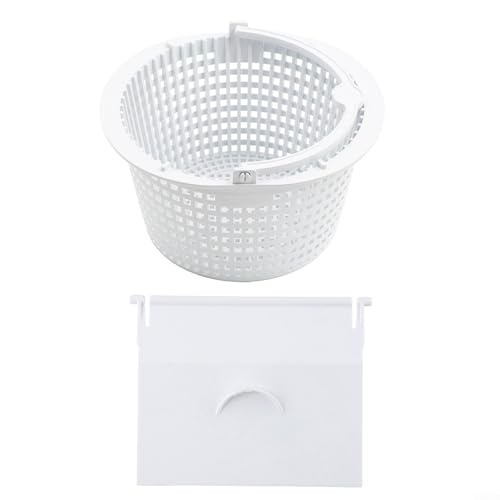 Schwimmbad-Filterkorb und Weir Door Ersatz-Set, für Hayward SP1091LX SP1091LXWM automatischer Skimmer (2 Stück) von Entgoinggo