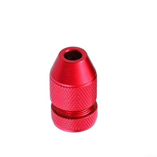 Set mit 2 verstellbaren Aluminium-Bohrtiefenstoppern für präzise Holzbearbeitung und Metallbohrprojekte, mit eingebautem und sicherem Verriegelungsmechanismus (A) von Entgoinggo