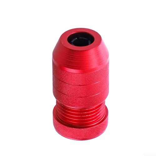 Set mit 2 verstellbaren Aluminium-Bohrtiefenstoppern für präzise Holzbearbeitung und Metallbohrprojekte, mit eingebautem und sicherem Verriegelungsmechanismus (B) von Entgoinggo