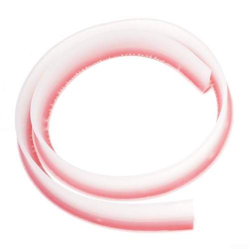 Silikon-Wasserstopfen Duschabsperrleiste für Küche und Bad, Abdichtung (transparent, 1 m) von Entgoinggo